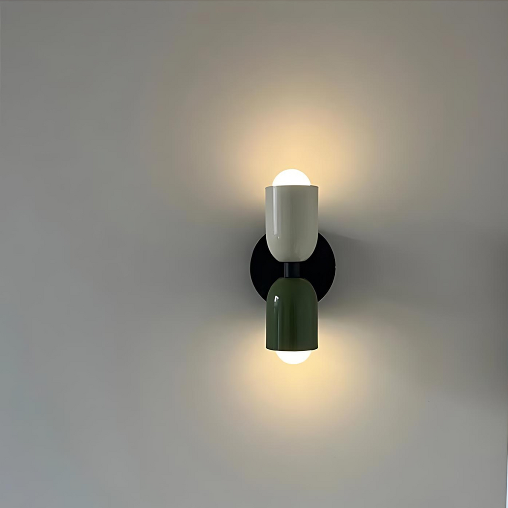 Coloria | Nowoczesna podwójna lampa ścienna
