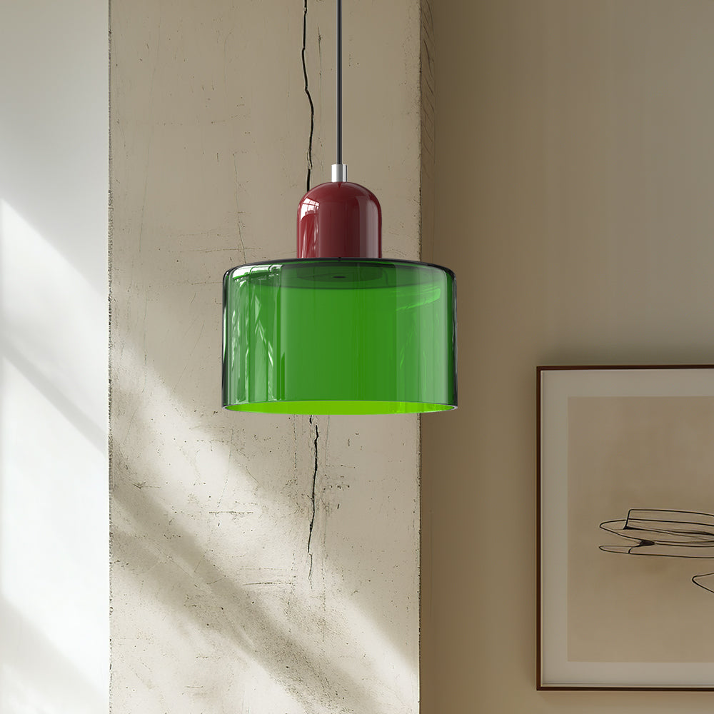Bauhaus | Kreatywna Lampa Wisząca ze Szkła