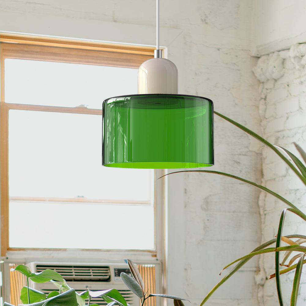 Bauhaus | Kreatywna Lampa Wisząca ze Szkła