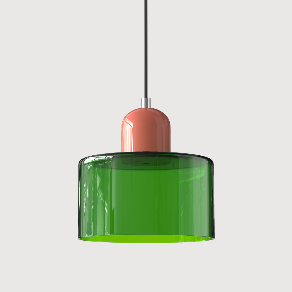 Bauhaus | Kreatywna Lampa Wisząca ze Szkła