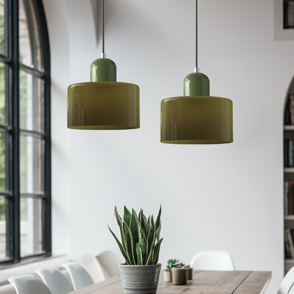 Bauhaus | Kreatywna Lampa Wisząca ze Szkła