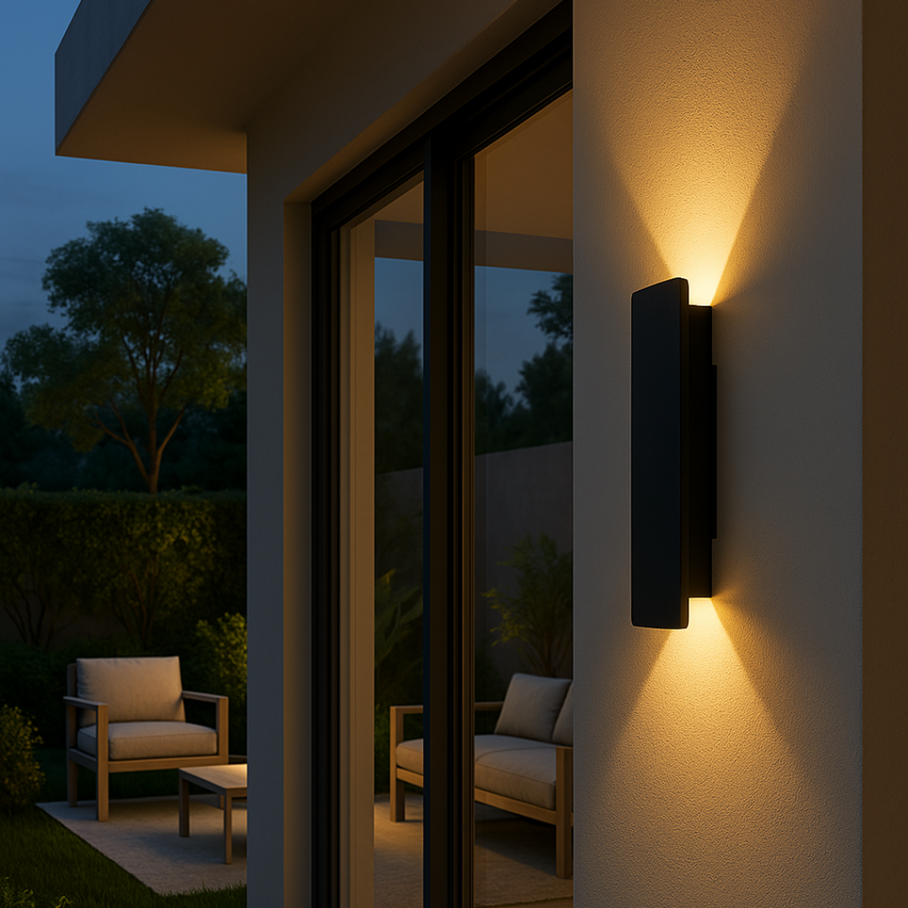 Streamline zewnętrzna lampa ścienna LED – Wodoodporna IP65 – Dostępna w 4 rozmiarach