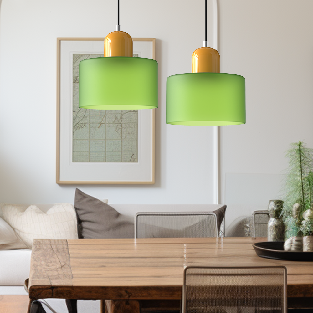 Bauhaus | Kreatywna Lampa Wisząca ze Szkła