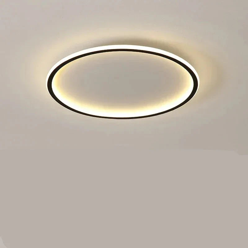 Okrągła lampa sufitowa LED | Skandynawski design
