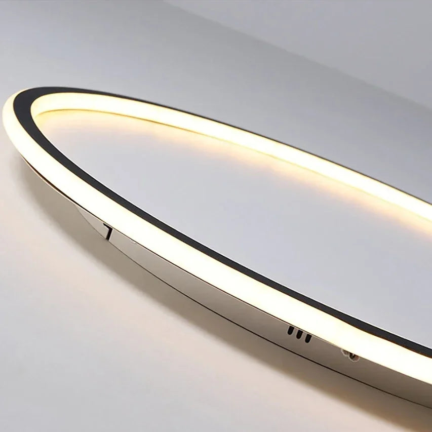 Okrągła lampa sufitowa LED | Skandynawski design